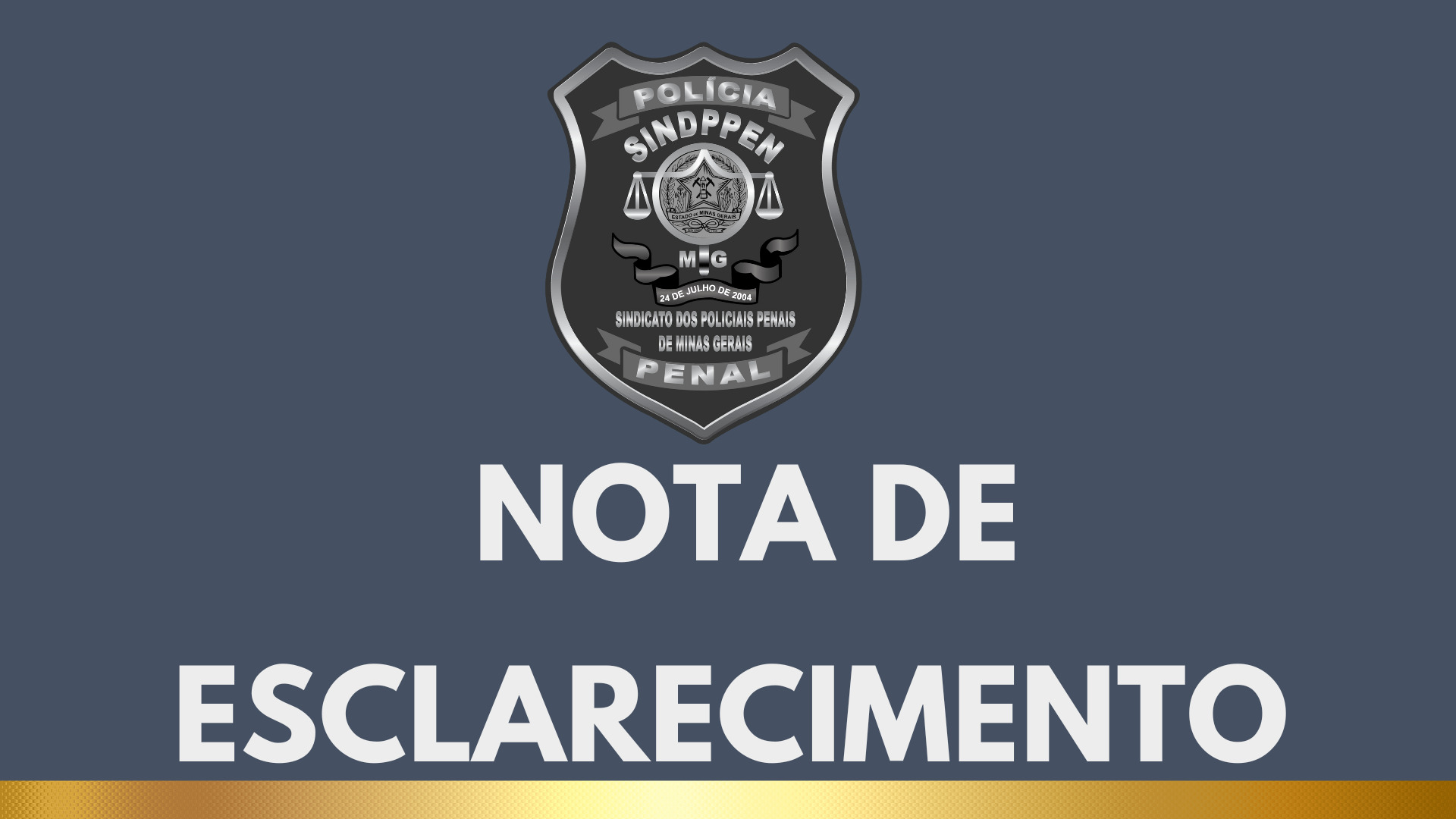 NOTA ESCLARECIMENTO